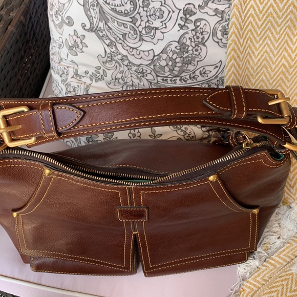 🦆Dooney & Bourke Kingston Hobo in brown chestnut color - Picture 12 of 16